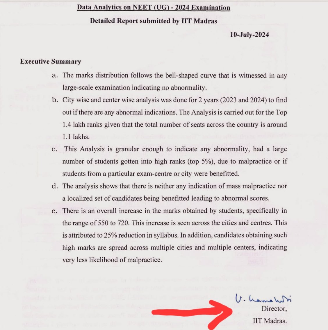 postpone_neetug's tweet photo. Earlier, the one who is accused of NEET Scam, appointed as investigating officer.

Now, The Director of IIT-M who prepared the data analytics, is one of the members of the NTA.
Well played! 👍

Everyone repost it &amp; let's Bring this up, let everyone should know the truth

#NEET https://t.co/Pf9JiiKmyw