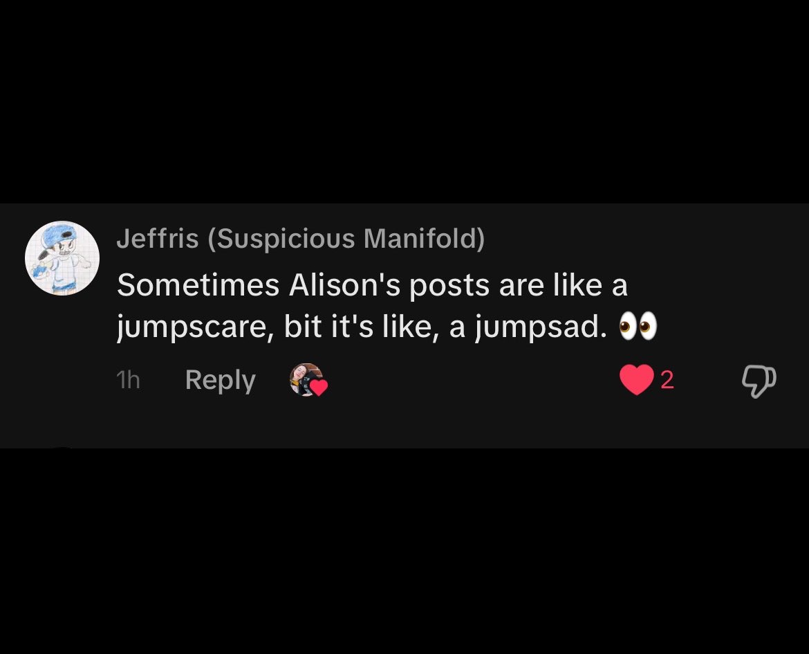 Alison Burke tweet media