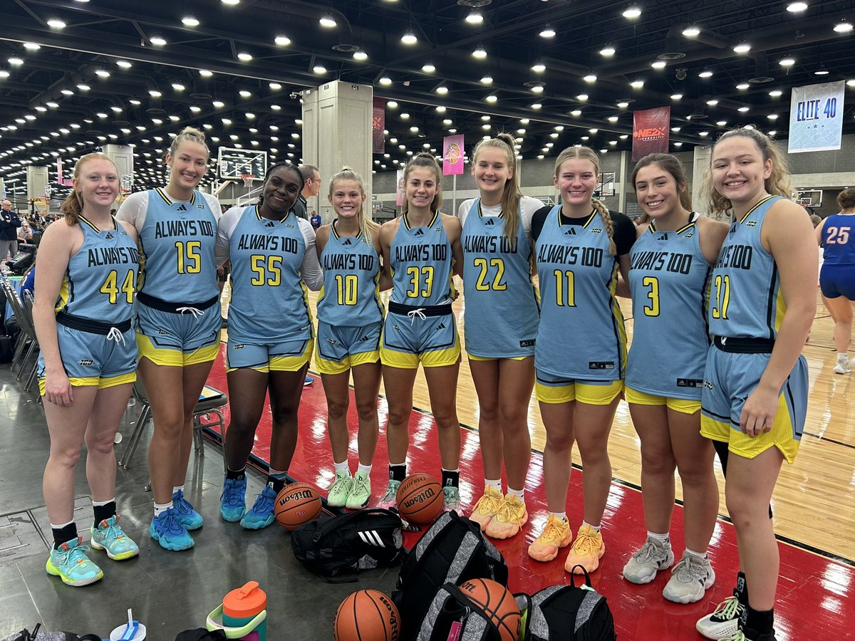 Always 100 Elite 2025 3SSB (@a3ssb) on Twitter photo Good TEAM effort at <a href="/TFNsRun4Roses/">TFN's Run 4 Roses</a> going 3-1 in the Aqua Platinum Championship. Next stop <a href="/3SSBGCircuit/">3Stripes Select Basketball Girls Circuit</a> Palmetto Road Championships July 18-22.
<a href="/vjhAlways100/">Always 100</a> <a href="/Lamont402/">Lamont40</a> <a href="/RodChamble/">Rod Chamble</a> Good TEAM effort at <a href="/TFNsRun4Roses/">TFN's Run 4 Roses</a> going 3-1 in the Aqua Platinum Championship. Next stop <a href="/3SSBGCircuit/">3Stripes Select Basketball Girls Circuit</a> Palmetto Road Championships July 18-22.
<a href="/vjhAlways100/">Always 100</a> <a href="/Lamont402/">Lamont40</a> <a href="/RodChamble/">Rod Chamble</a>