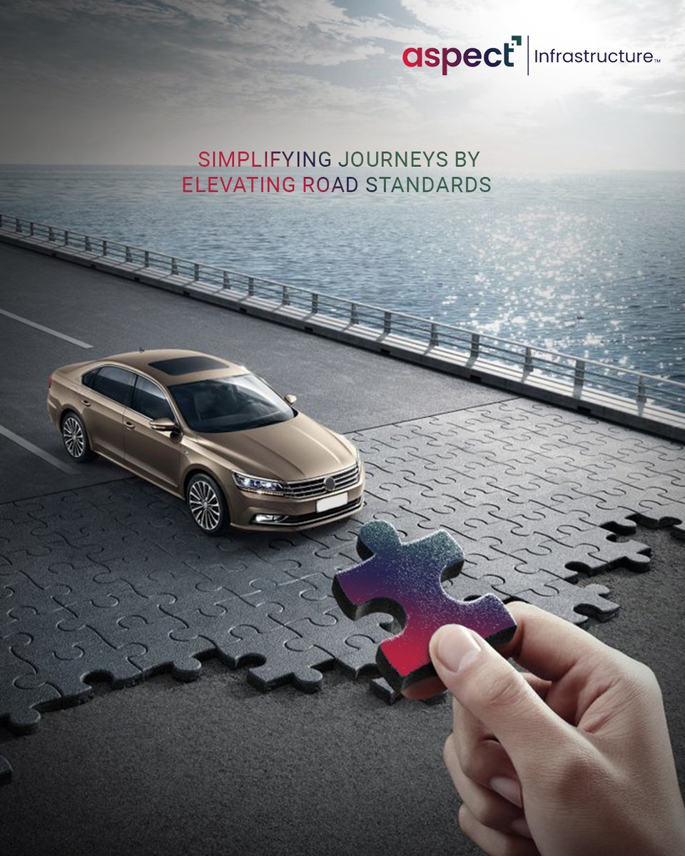 aspect_global_'s tweet photo. Elevating the journey, not just the road.
At Aspect Global, We don't just build roads, we craft experiences. With improved safety features, better road design, and a focus on sustainability.
#QualityRoads #BuiltToLast
#AspectGlobal #BridgingTraditionsBuildingTomorrow https://t.co/dBYrUtW7cn