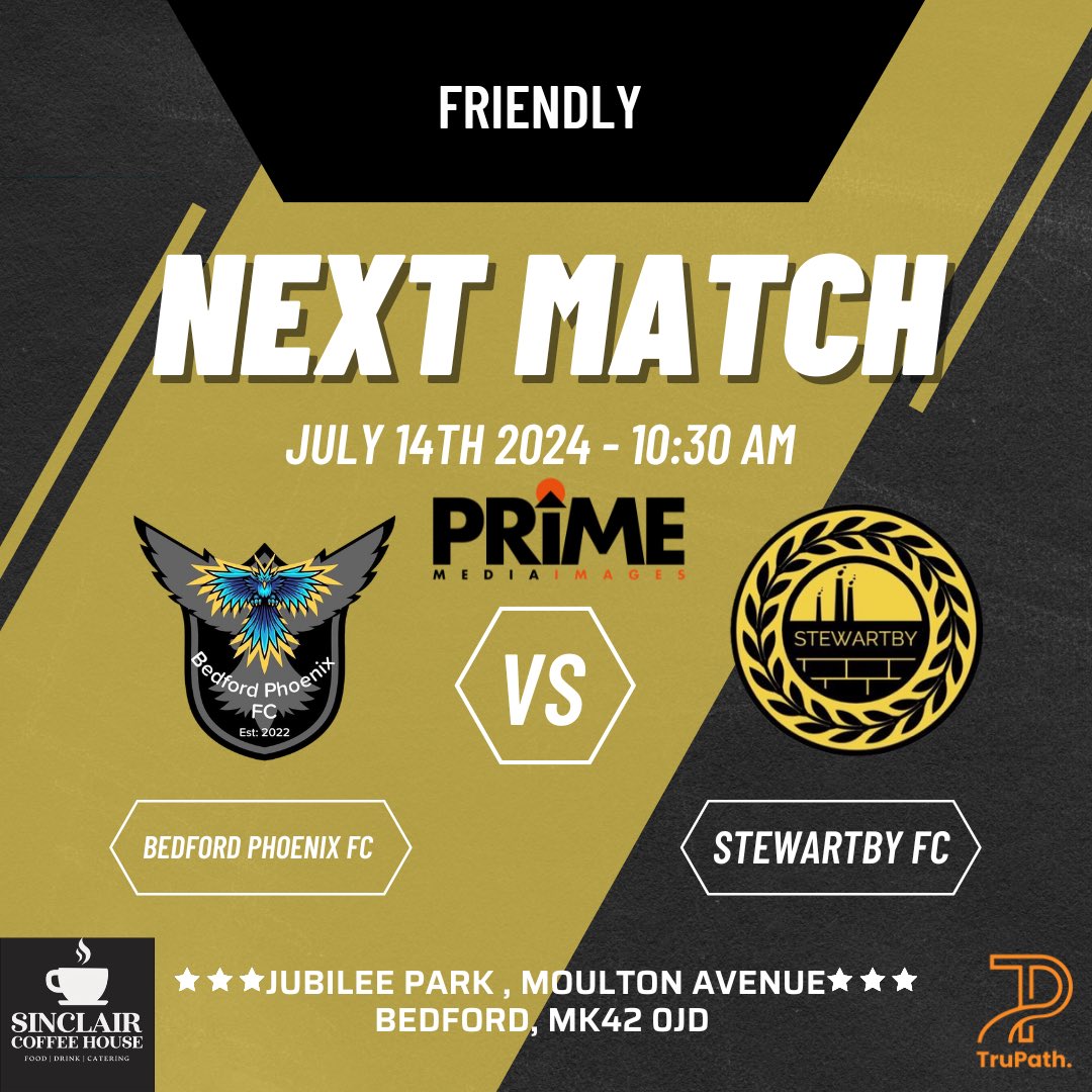 On the day that football is coming home 🏴󠁧󠁢󠁥󠁮󠁧󠁿, the Chimneys have their second pre season game of the season as we travel to Jubilee Park to face Bedford Phoenix 💪🏻