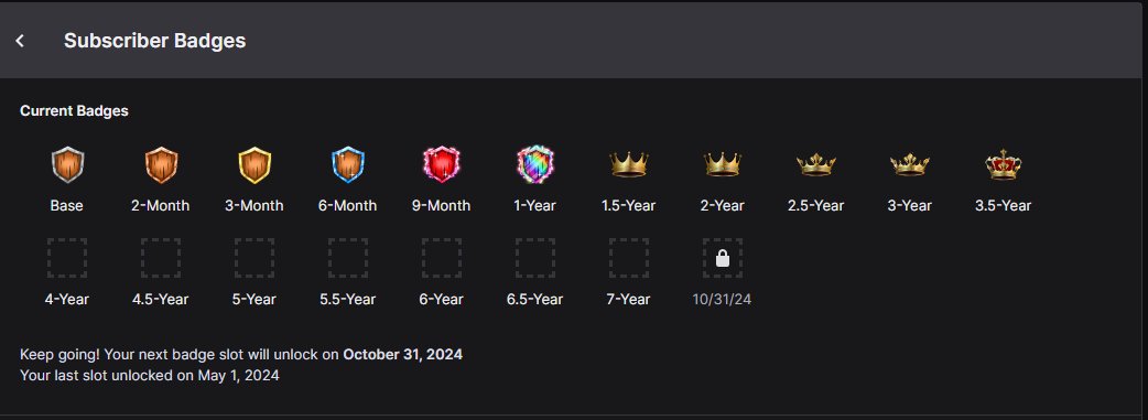 Trespatinesds's tweet photo. Subscriber badges // Insignias de subscritores https://t.co/eZme9jitNQ