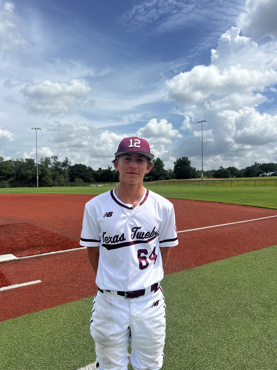 âFive Tool Texasâ (@fivetooltexas) on Twitter photo F: <a href="/TwelveRecruits/">Texas Twelve Recruiting</a> Grey 2026 10, Texas Angels 2026 Day 9
PoG: <a href="/LoganBear2026/">Logan Bear</a> 3.1 IP, 2K / 2-3, 2 2B, 3R
Notable: <a href="/HaydenLaRue25/">Hayden LaRue</a> 3-4, 2B, RBI F: <a href="/TwelveRecruits/">Texas Twelve Recruiting</a> Grey 2026 10, Texas Angels 2026 Day 9
PoG: <a href="/LoganBear2026/">Logan Bear</a> 3.1 IP, 2K / 2-3, 2 2B, 3R
Notable: <a href="/HaydenLaRue25/">Hayden LaRue</a> 3-4, 2B, RBI