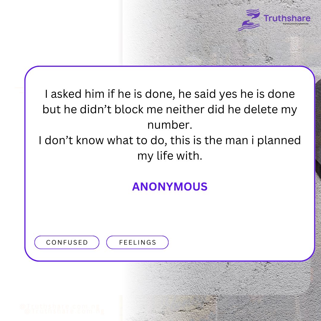 truthsharex's tweet photo. Dear writer; It sounds like you’re going through a challenging time in your relationship. Communication is necessary and it’s important for both partners to understand each other’s feelings and concerns. Try expressing your thoughts calmly and openly to your him emphasizing your desire for understanding and connection.