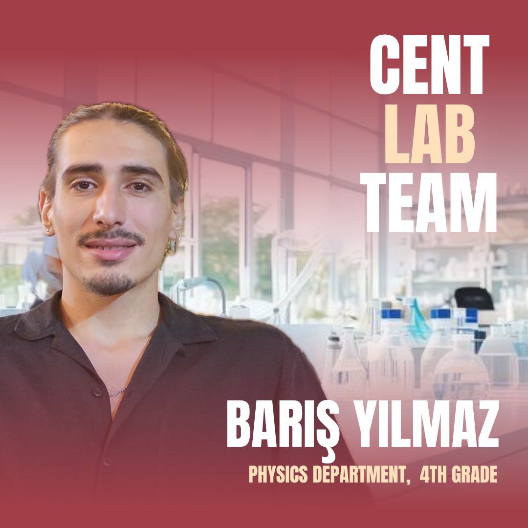 Barış is a fourth-year physics student. In the Cent Lab, his research focuses on the development and characterization of ultra-thin two-dimensional materials.