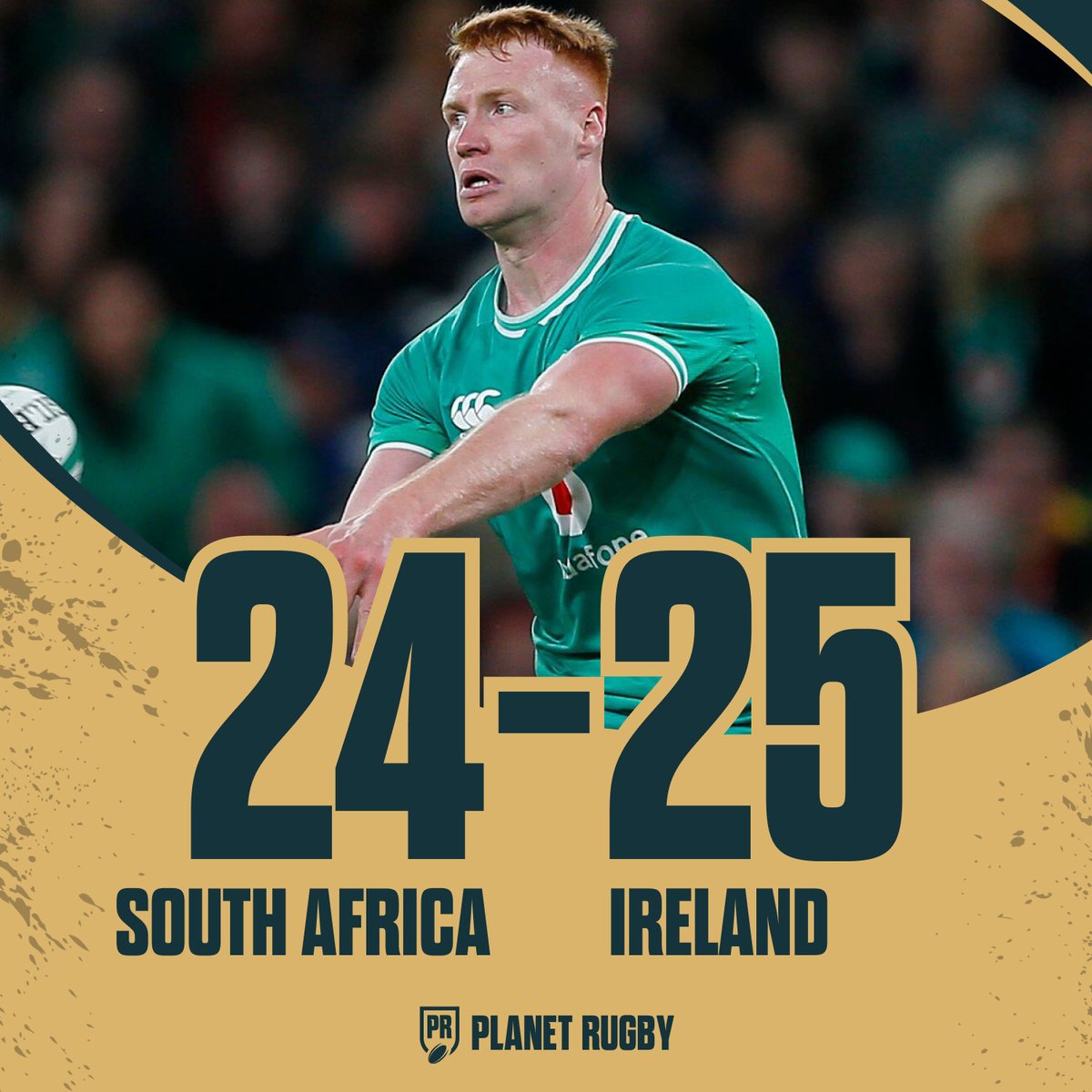 ☘️ CIARAN FRAWLEY, TAKE A BOW. IRELAND BEAT THE SPRINGBOKS!

#RSAvIRE