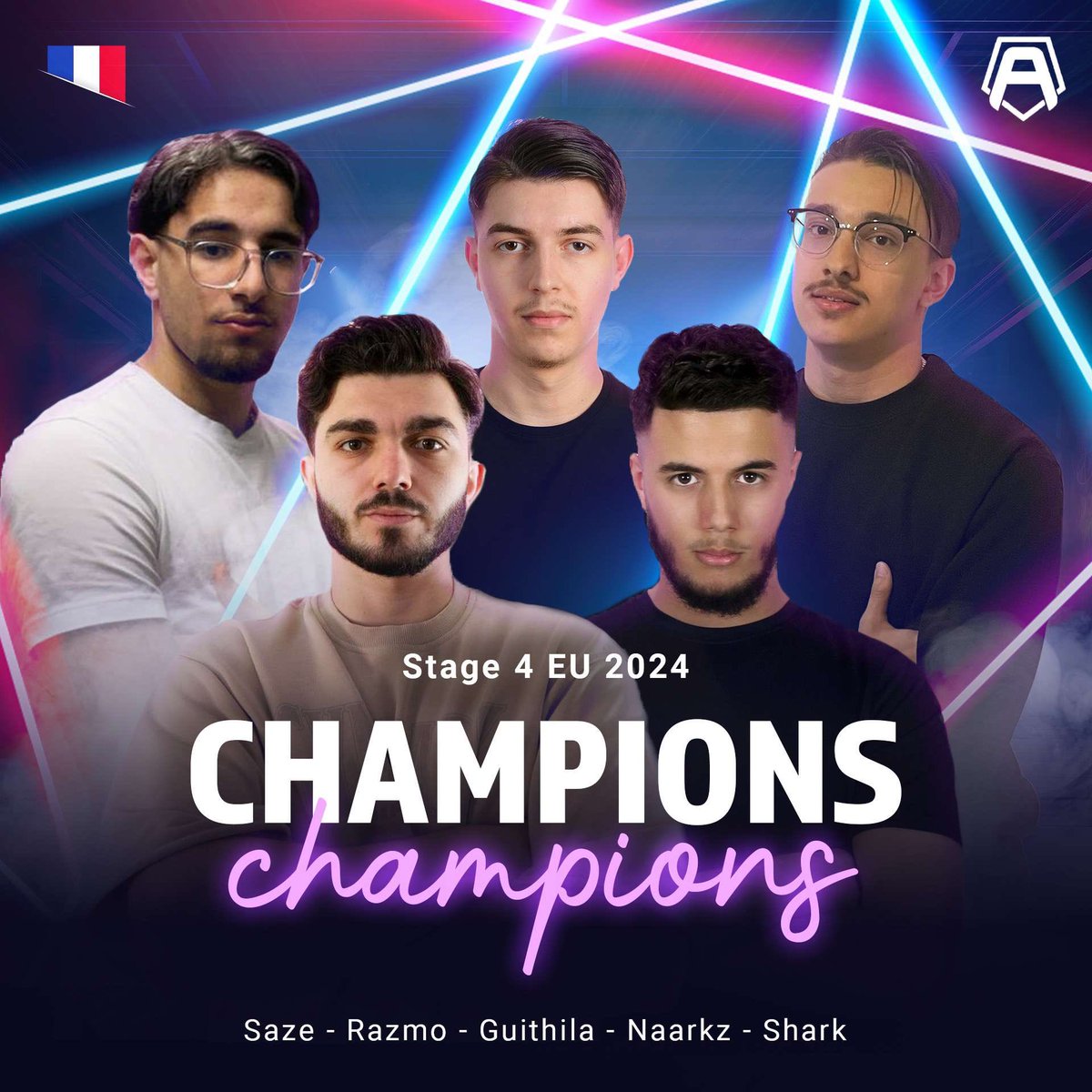 Animus (@animuscodm) on Twitter photo <a href="/ESLCODM/">ESL COD: Mobile</a> Stage 4 EU 2024 Champions ! 🙌🏼
4-2 in the grand final against <a href="/ExclusiveCODM/">EXCL | Exclusive</a>
<a href="/_Naarkz/">Naarkz</a>
<a href="/guithilaTV/">Guithila</a>
<a href="/Sh4Rk_7/">Sh4Rk YT</a>
<a href="/_sazemvp/">saze</a>
<a href="/RazmoCODM/">Rvzmo</a>
See you in Atlanta for Stage 5 ✈️
<a href="/PlayCODMobile/">Call of Duty: Mobile</a> <a href="/ESLCODM/">ESL COD: Mobile</a> Stage 4 EU 2024 Champions ! 🙌🏼
4-2 in the grand final against <a href="/ExclusiveCODM/">EXCL | Exclusive</a>
<a href="/_Naarkz/">Naarkz</a>
<a href="/guithilaTV/">Guithila</a>
<a href="/Sh4Rk_7/">Sh4Rk YT</a>
<a href="/_sazemvp/">saze</a>
<a href="/RazmoCODM/">Rvzmo</a>
See you in Atlanta for Stage 5 ✈️
<a href="/PlayCODMobile/">Call of Duty: Mobile</a>