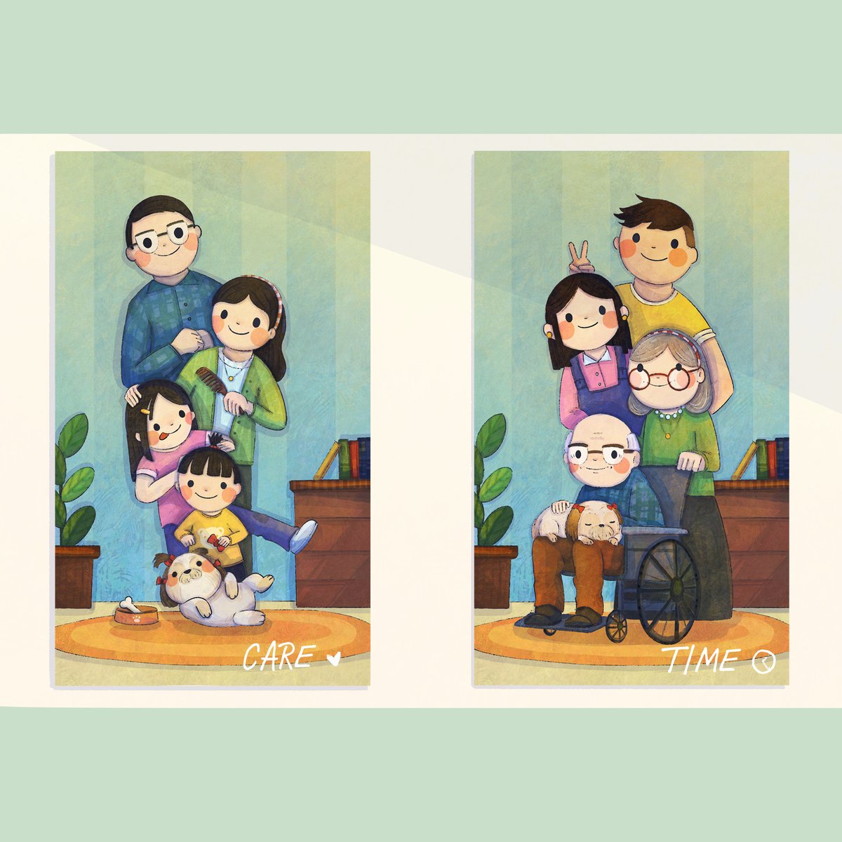 teted_draws's tweet photo. Childhood Week 
Day 01 Care &amp; Day 02 Time
#childhoodweek2024 https://t.co/mo8o0gupKF