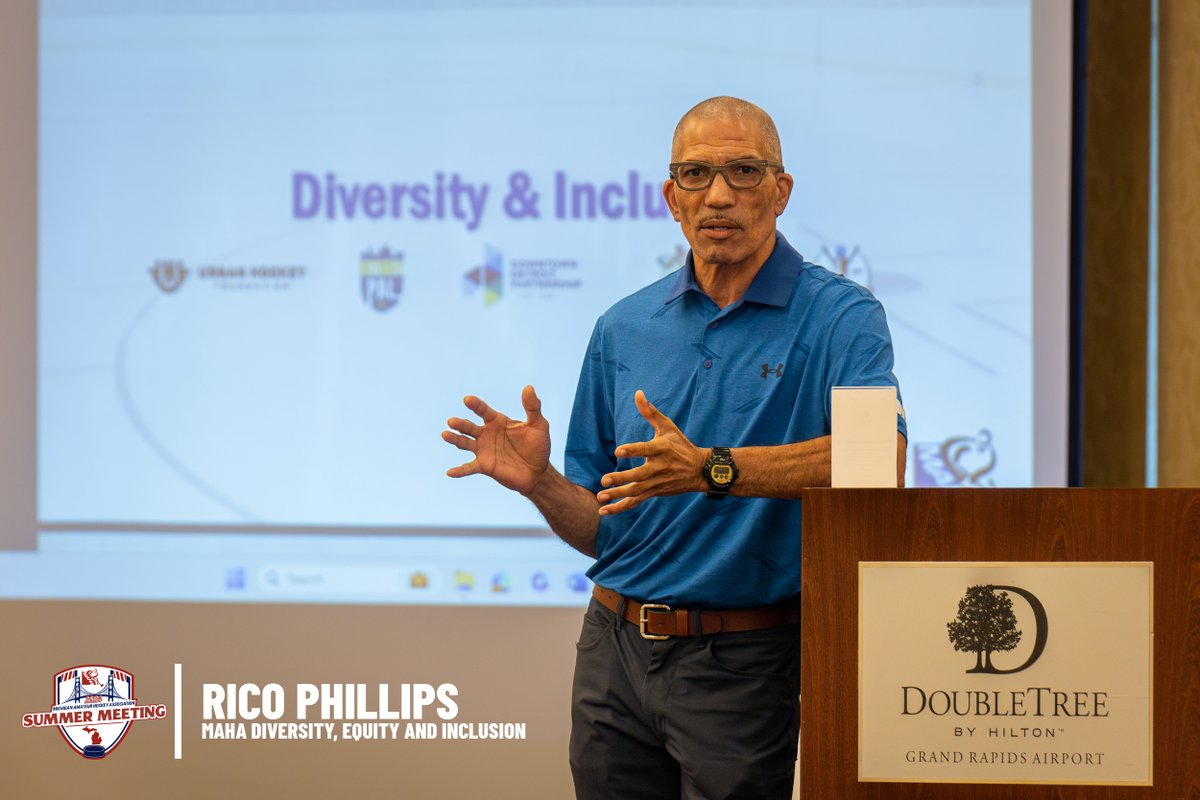Thanks to <a href="/Ricoflealips/">Rico L. Phillips (He/Him)</a> for sharing his inspiring story and his mission to make hockey accessible for everyone. We are fortunate to have him working on MAHA's Diversity, Equity and Inclusion committee, as we all work to grow our sport and make sure it is welcoming to all.