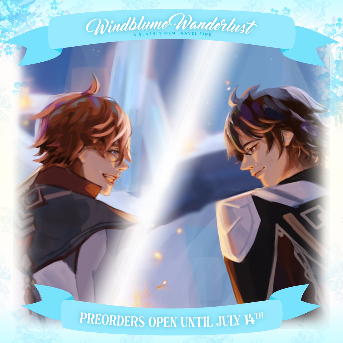 🧭CONTRIBUTOR PREVIEW🧭

One of our talented contributors, deewdrops (IG) illustrated a beautiful page featuring Childe and Zhongli enjoying time together in Dragonspine 🏔️❄️