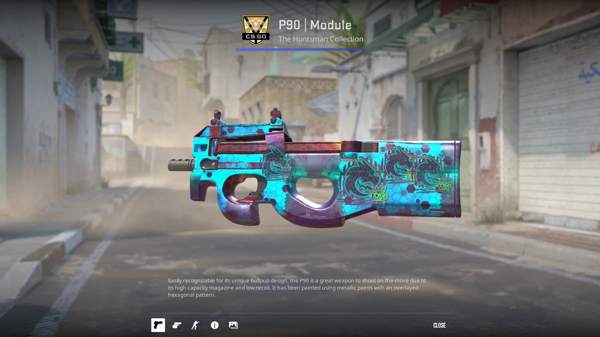 Time for a small gift to the community🥰
P90 Module from Huntsman collection with 4x Spirit holo🐉
Like, retweet, follow😎