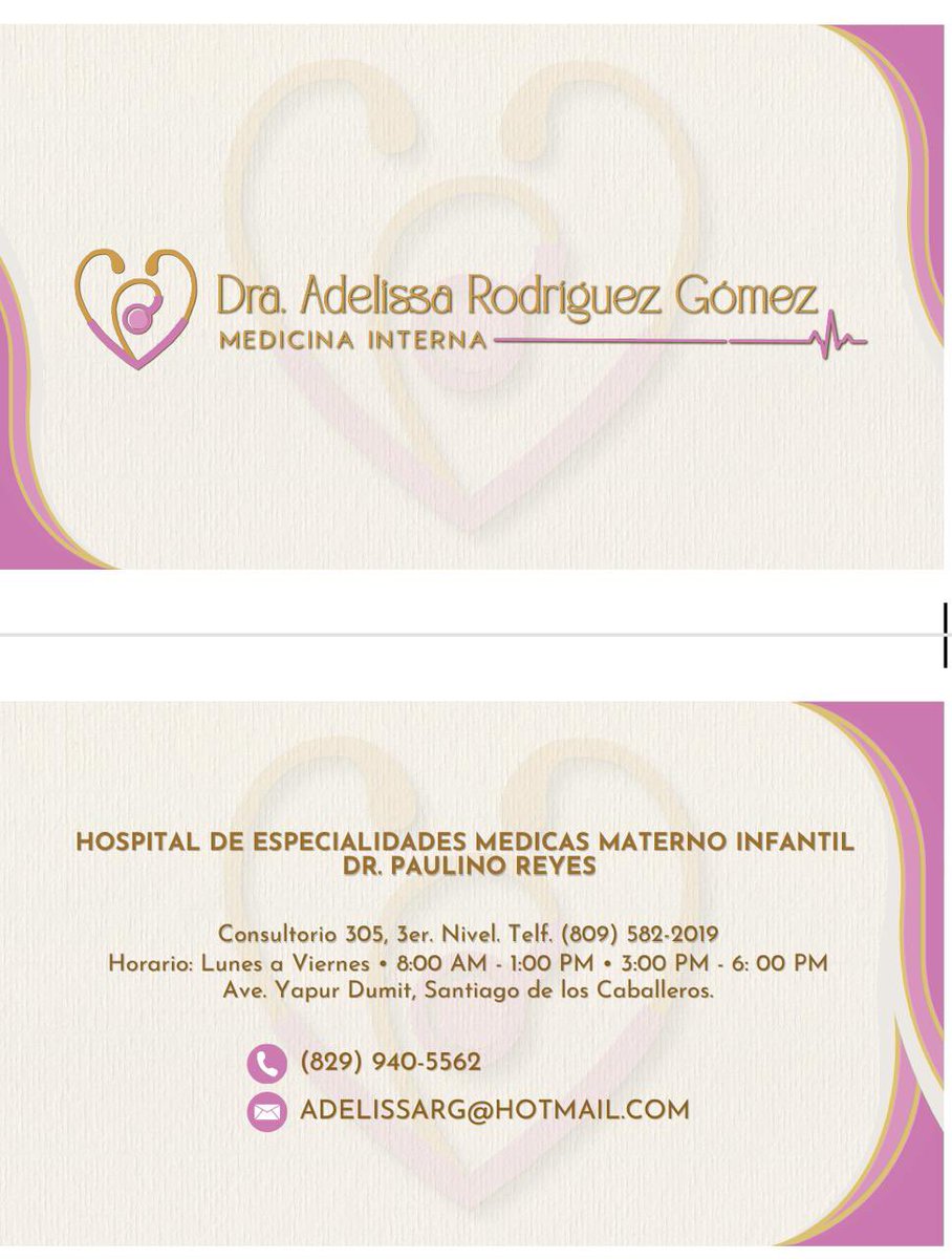 Luisrodrigezg's tweet photo. ¡Hola, Twitter! Les presento mi hermana, quien ya ofrece sus servicios como Médico Internista en el Centro de Especialidades Médicas Materno Infantil Dr. Paulino Reyes (HEMMI) en Santiago. Si le dan RT, no solo les agradeceré, también les enviaré una buena dosis salud virtual. https://t.co/oQHUvtUFzM