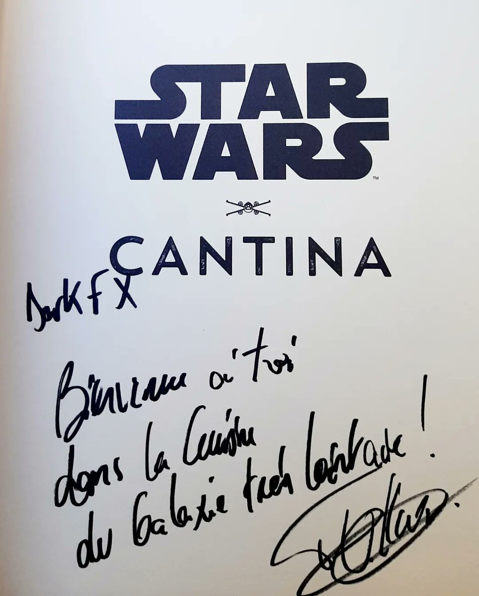 Bobafeet75's tweet image. @japanexpo @Gastronogeek #Gastronogeek 
Merci #ThibaudVillanova pour ton accueil... 
Bientôt les 10 ans... Wowwww...
#StarWars #Cantina 40 #Recettes d&apos;1 Galaxie Lointaine 
@hachetteheroes #hachetteheroes