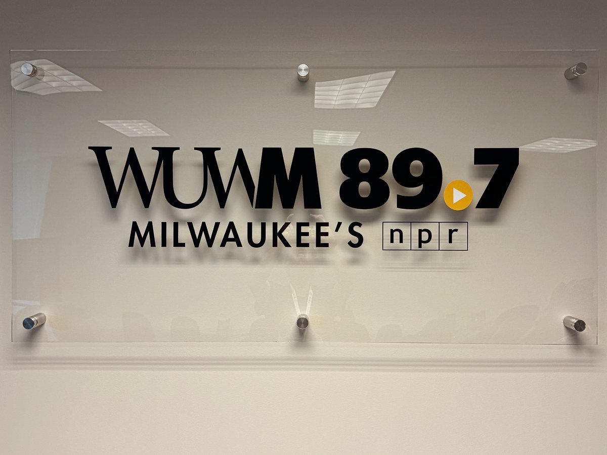 NPRPatrick's tweet image. Another member station visited.  Checking it off the list. @WUWMradio #OhThePlacesIWillGo #NPRLife