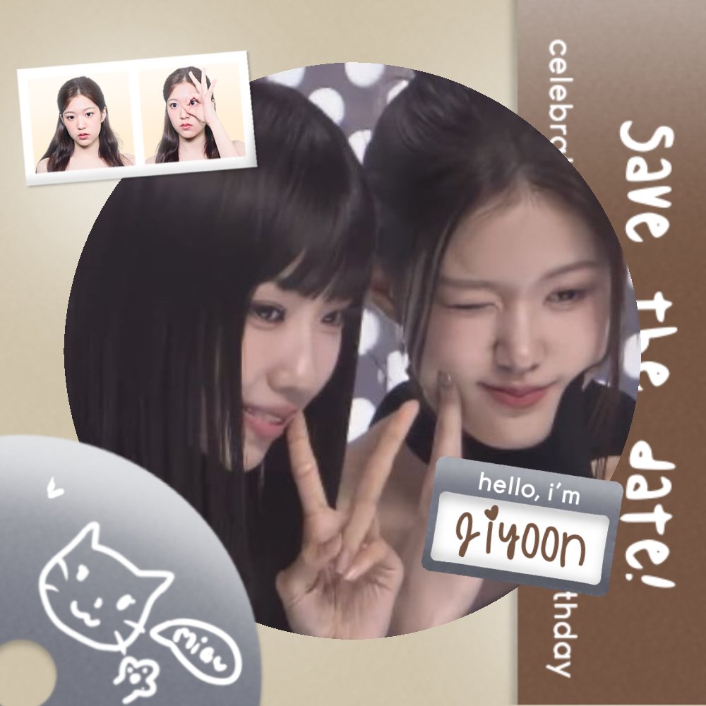 Jungdeun's tweet photo. @iznalluring @yoonjiyoono Happy Birthday, our lovely Jiyoon Unnie! 🥳 Hope your special day is filled with happiness, and love. May this year bring you new adventures, great achievements, and countless moments of happiness. 🩷

#izna #이즈나
#YOONJIYOON #윤지윤
#HAPPYJIYOONDAY https://t.co/itXHXzpGjg