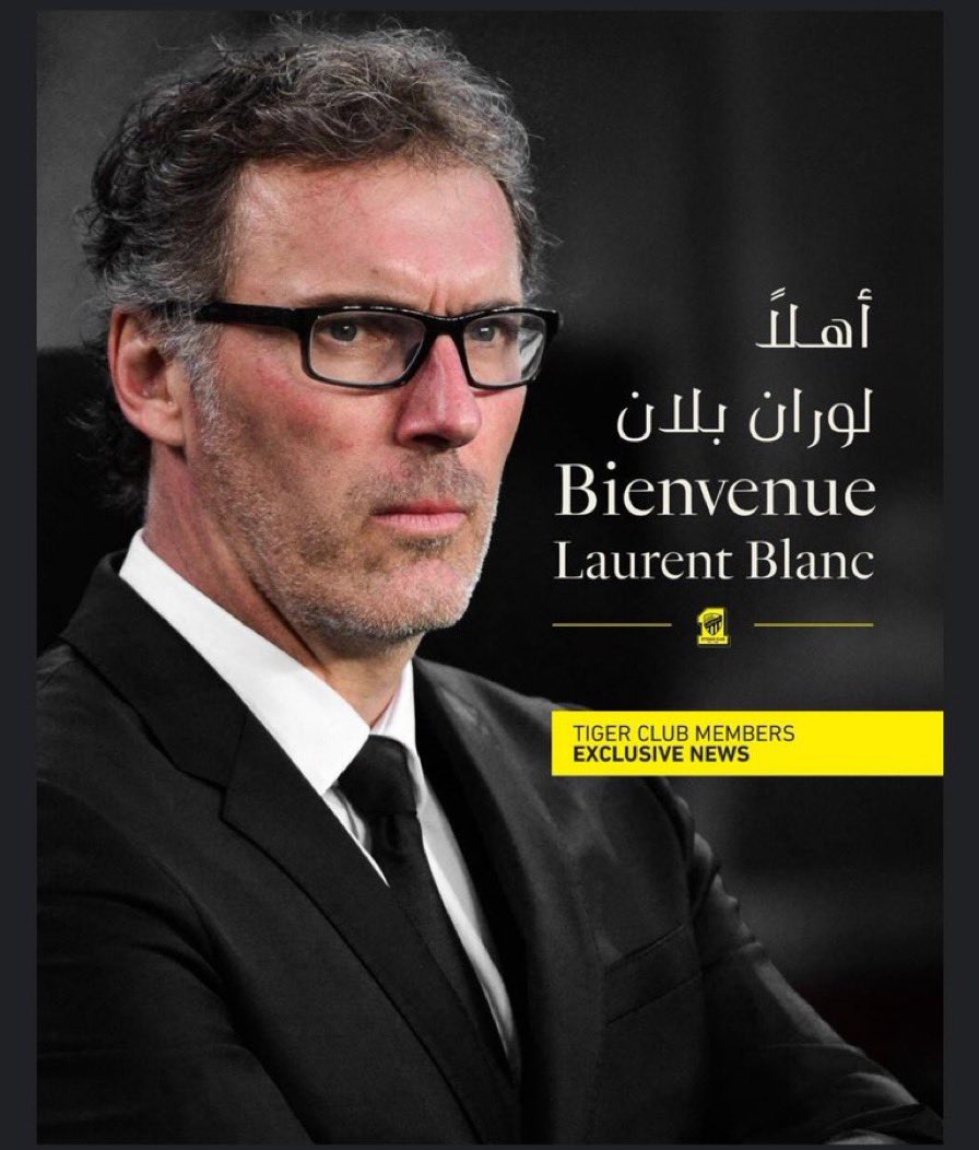 BuMoosa6's tweet photo. متفائل جداً ب لوران بلان الله يوفقه مع العميد بأذن الله 💛🖤

وهو في كل الأحوال أفضل من بيولي بالنسبة لي 

وأن شاء الله باقي الصفقات تكون على قدر الطموح 💛🖤

بالتوفيق للأتحاد بأذن الله https://t.co/J94oErGxj3