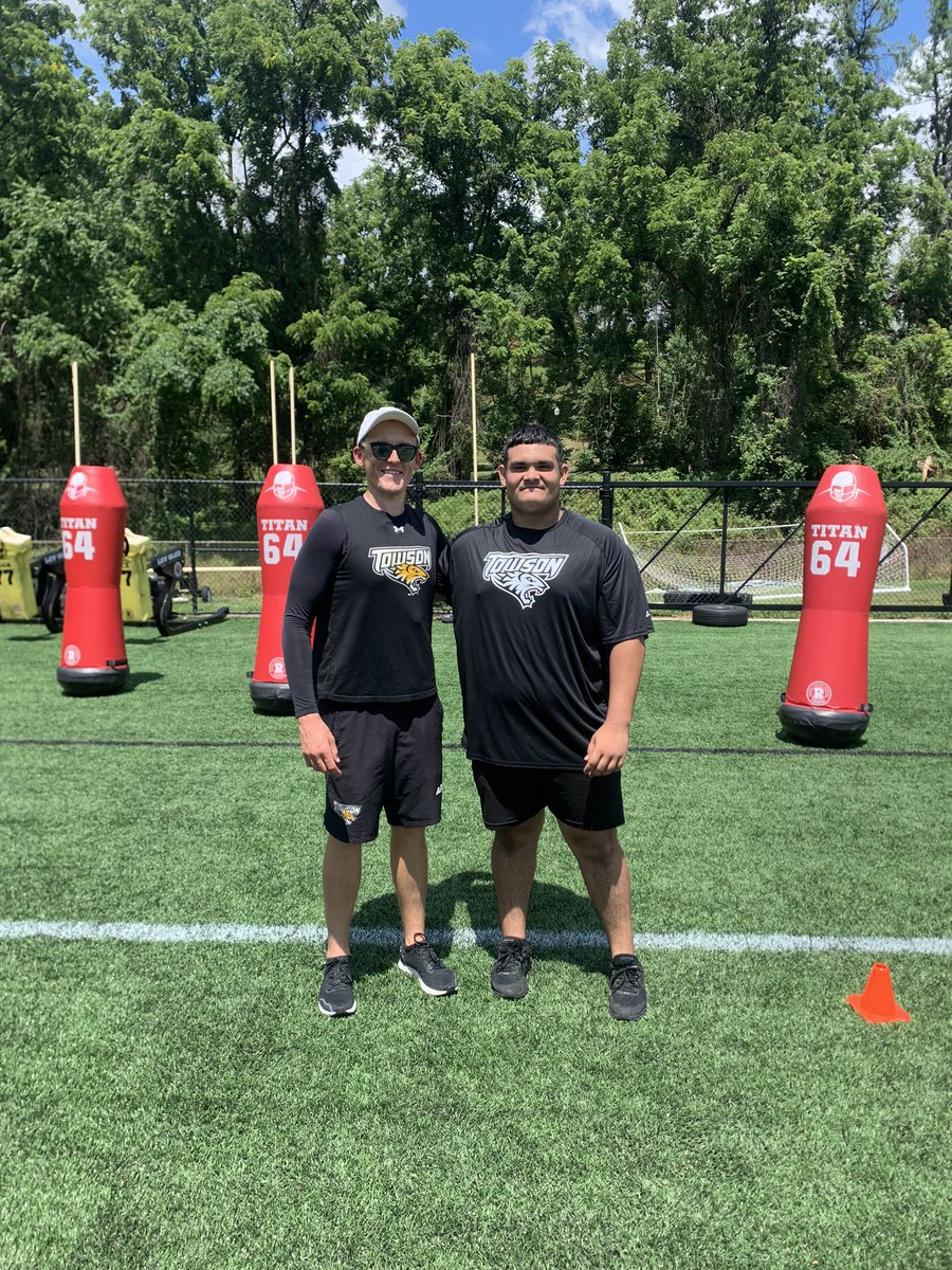 Had a great time at Townsend University. Big thanks to <a href="/coachfenlock/">LJ Fenlock</a> and <a href="/CoachKolt/">Alex Kolt</a> for helping me improve my football knowledge and skills. <a href="/najolcamp/">Coach Najee</a>, @CHCCoachWard, @LurzSteve, <a href="/CHCTouchdown/">football</a>, <a href="/CoachBrown62/">Coach Najee Brown</a>