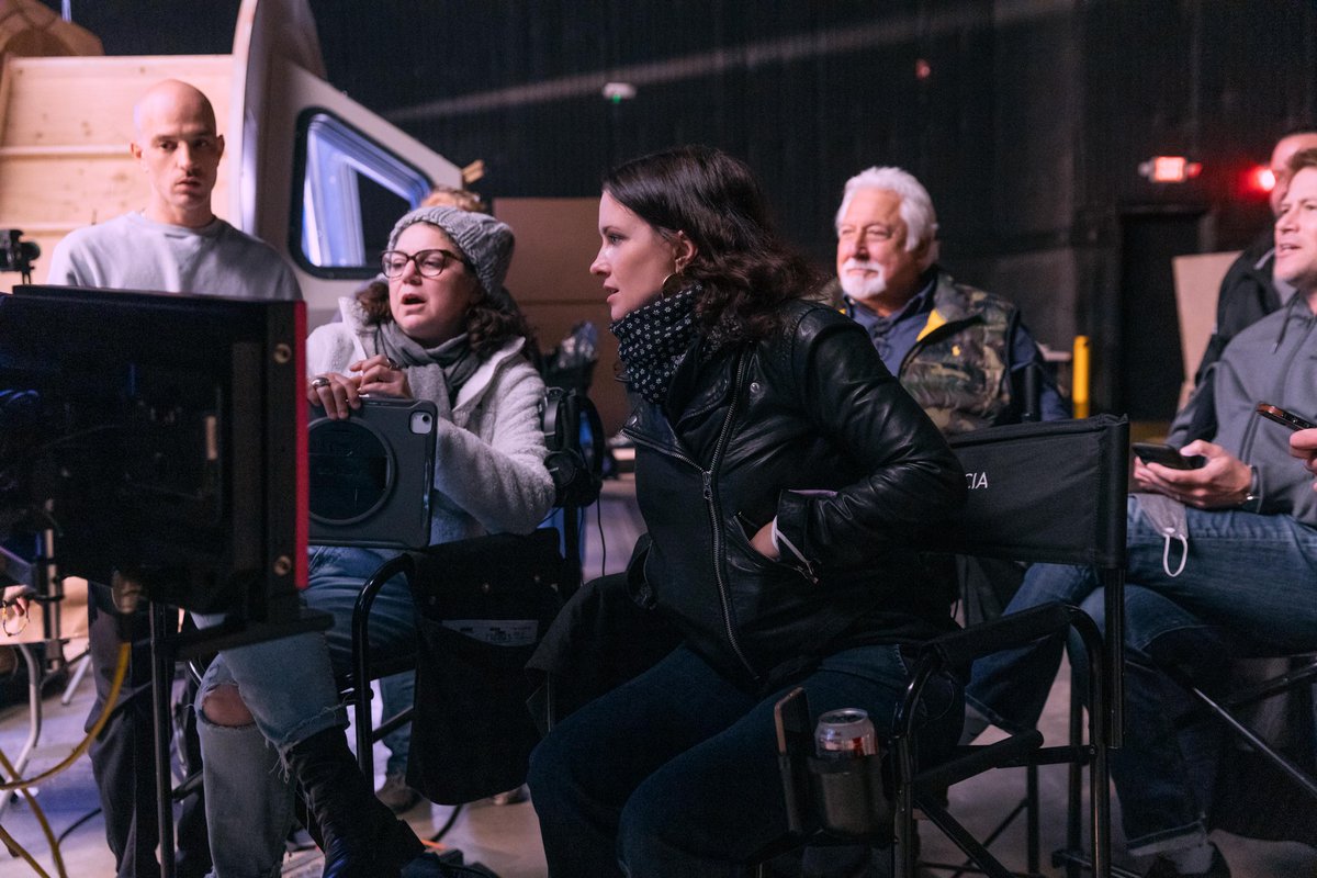 AmazonMGMStudio's tweet image. Behind the lens while filming #SpaceCadet.