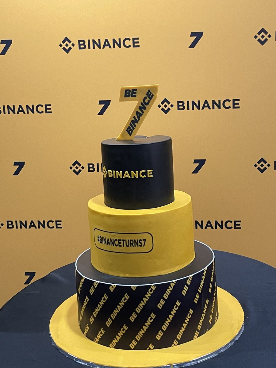 Grateful for the outpouring of support from our community - including those that flew to Dubai from London and Italy for our 7th year anniversary. 

Amongst those who joined include Binance users who are challenged in hearing. I am taught the sign language for Binance. Serving