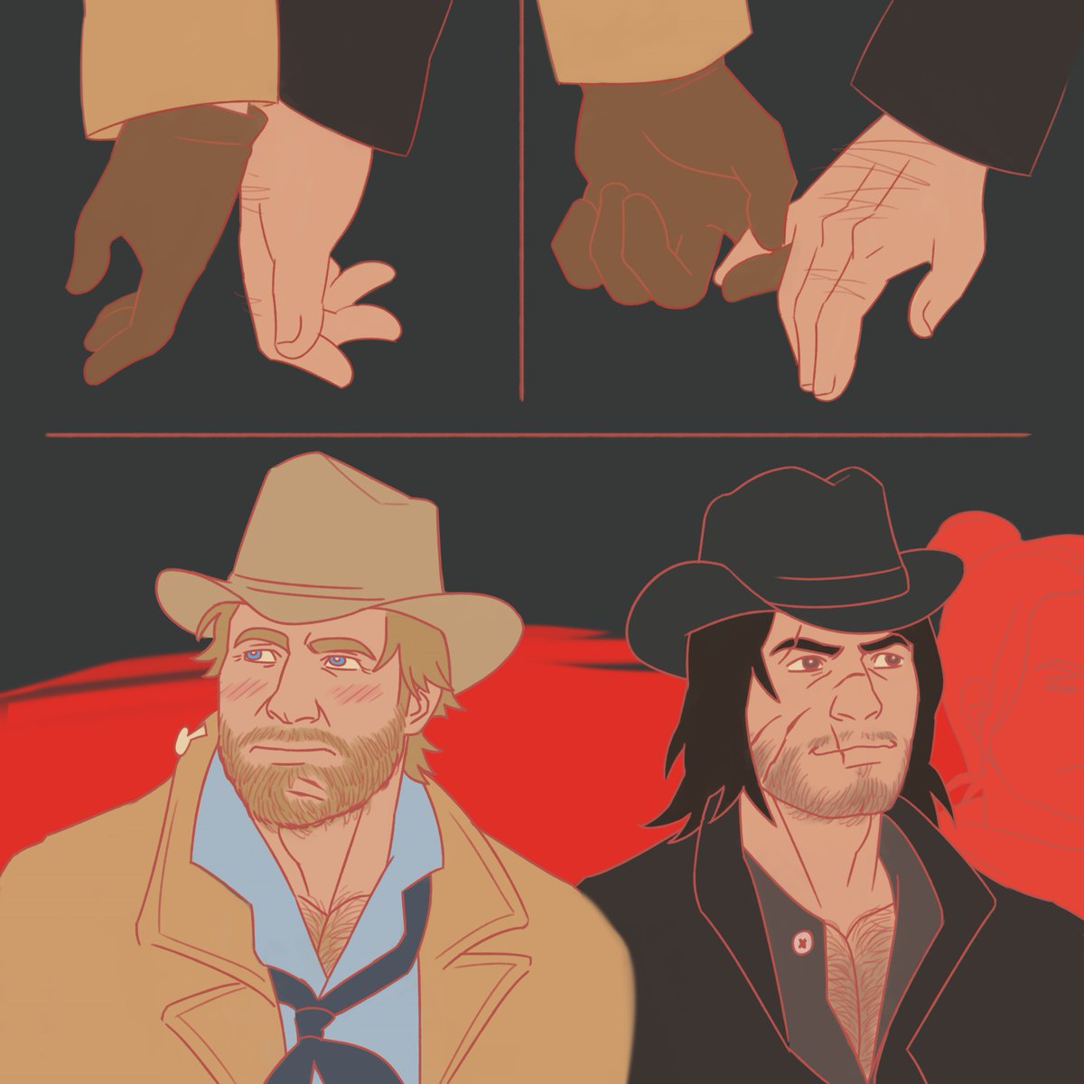 cokobi_nsfw's tweet photo. TW/ cringe😔

the concept art had them looking kinda gay tbh  #morston https://t.co/WcRhSiDcqo