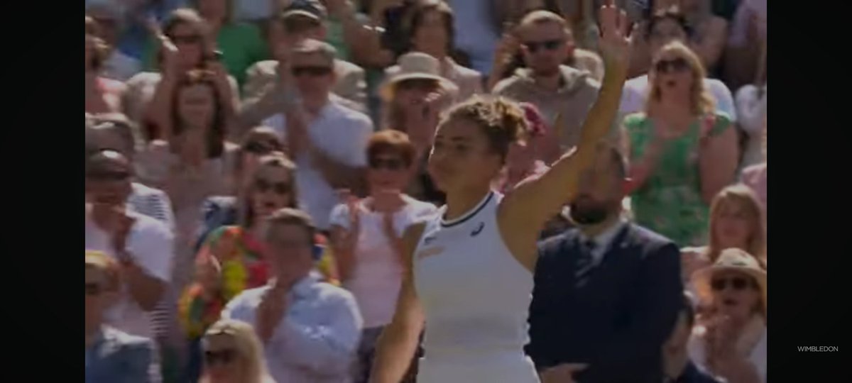 Librandola's tweet photo. È comunque nella storia del tennis italiano. Fantastica e grazie Jasmine #Paolini per le tante emozioni ❤️ #wimbledon https://t.co/XSku6s2D22
