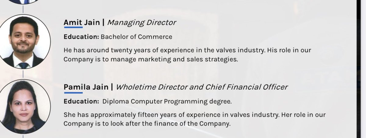 Wealth_Counter's tweet photo. Atam Valves Ltd - #AtamValves
Reviewing their presentation and examining the management information and qualificationsβ¦β¦β¦ was shocking.
During a bull market, this company's market cap increased tenfold. Established in 1985, it achieved this growth without major capital expenditures. Notably, the company's sales/Net profit over the past two years have been impressive compared to the previous twelve years.