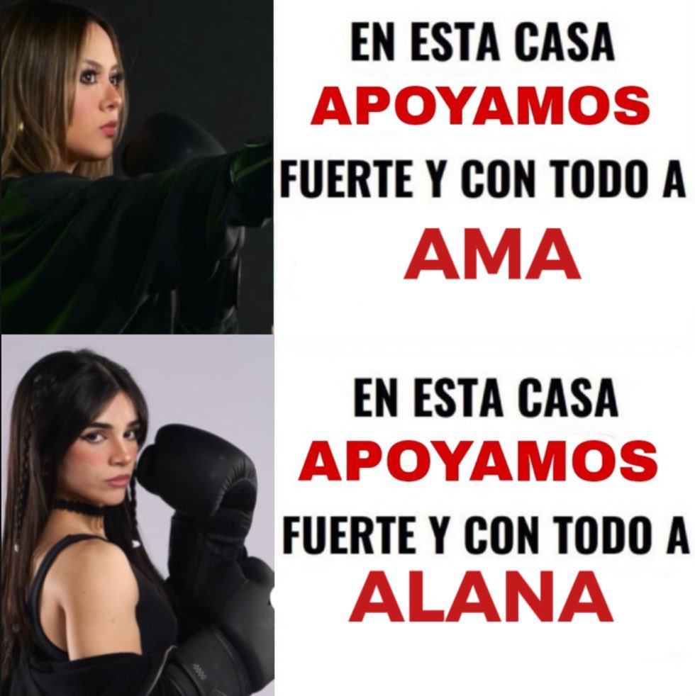 En esta casa le rezamos a Alana y Ama 🫡 🇲🇽