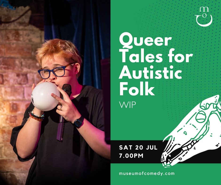 Next week! From the minds of <a href="/hashtagcerys/">Cerys Bradley</a> (Actually Autistic Excellence Award '22) &amp;@JozNorris (Comedian's Choice Award Winner) comes a brand-new, still in development, technically not written yet, interactive choose-ur-own storytelling comedy show

🎈 loom.ly/0p619VY 🎈