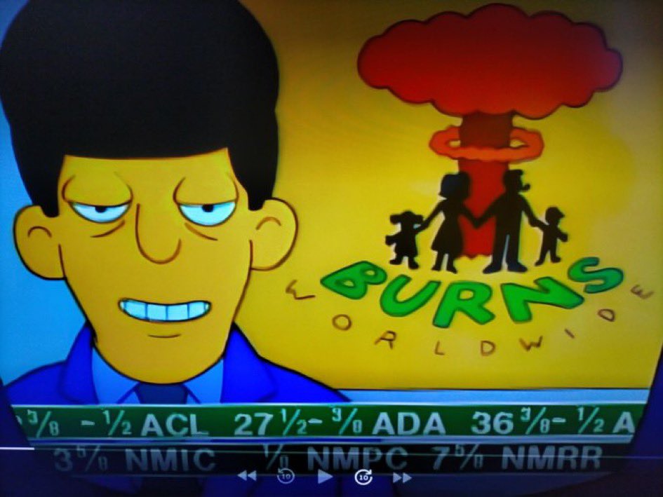 Los Simpson predicen que #ADA alcanzará los 36,38 dólares 🤯

Bullish? 😂🚀 #Cardano