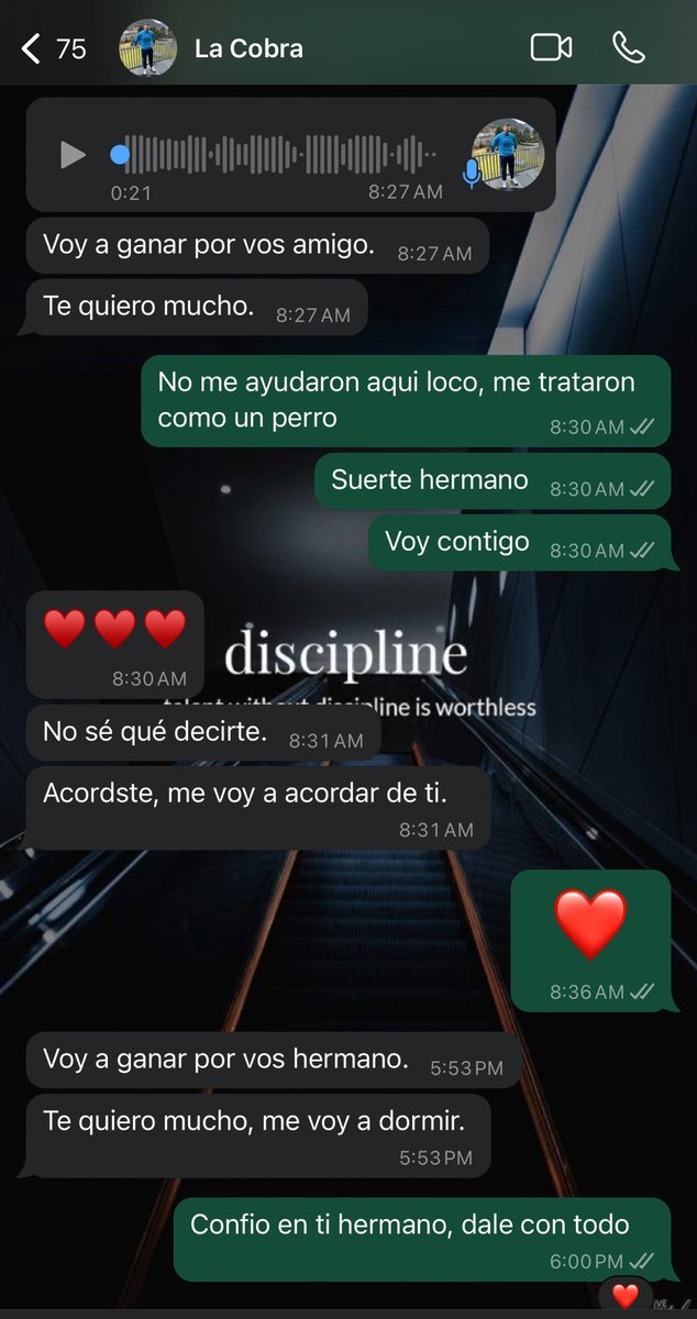 Cumplió.