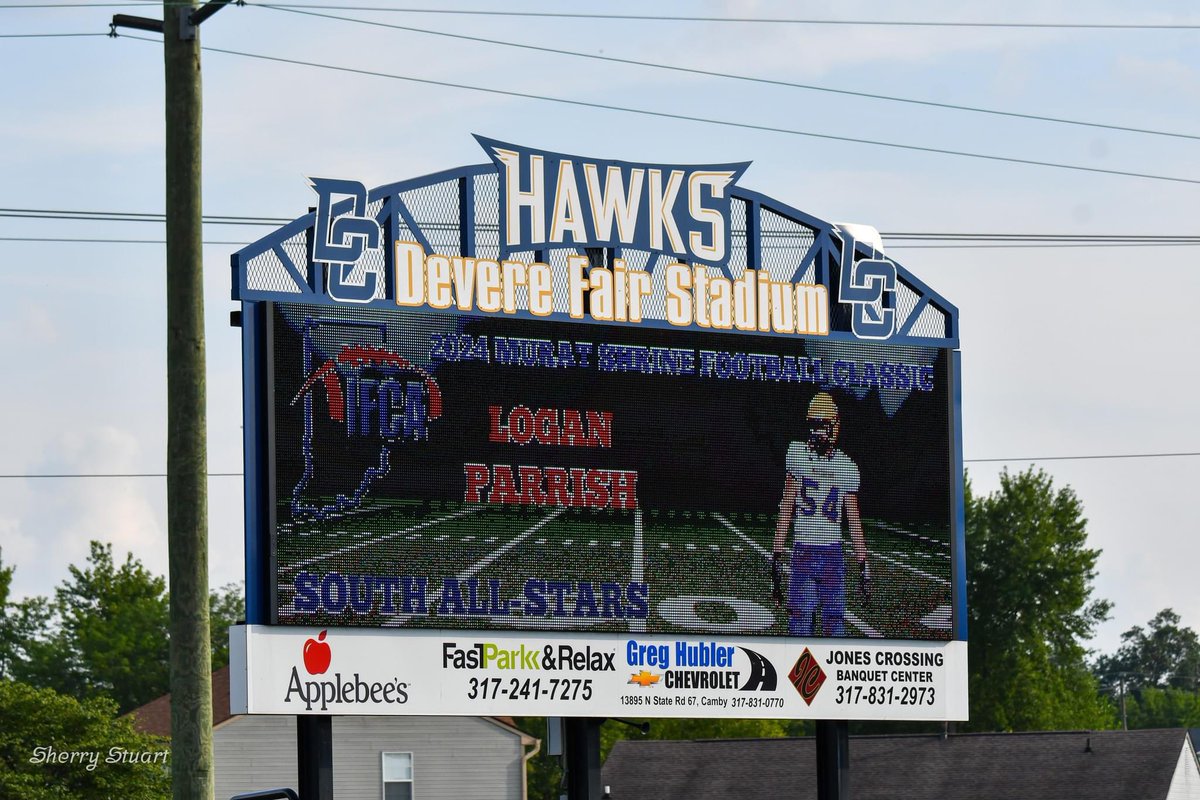 HHSTigersFB's tweet photo. Congratulations to Class of 2024 Lineman Logan Parrish on finishing out his high school career in the IFCA North/South All Star Game last night. Logan will continue his academic and football career at Indiana Wesleyan in the fall. #Committed #OQP https://t.co/sByJwMLdBS