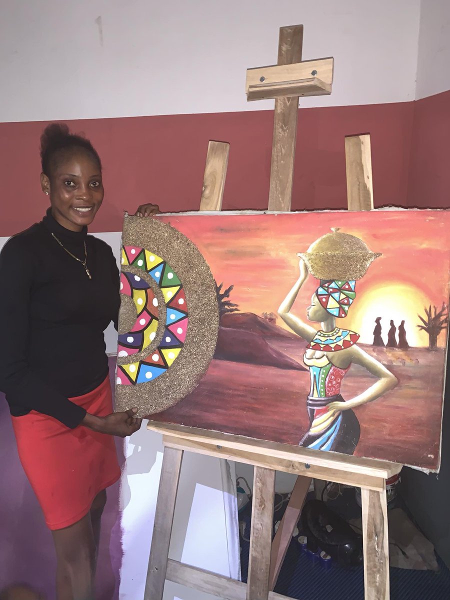 adeagboewatomi7's tweet photo. @instablog9ja Nobody is single again 

I painted this MixMedia painting kindly support my hustle by patronising me🥹🙏 https://t.co/BBJ4tv6ltw