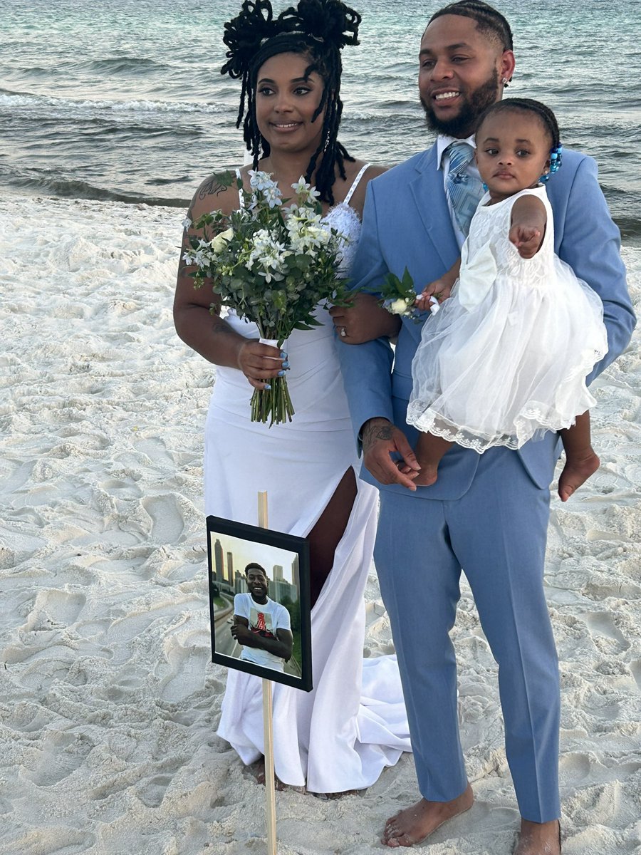 Introducing Mr Dedrick and Arial Dodge Jr. ❤️ Congratulations Son and Daughter in Love