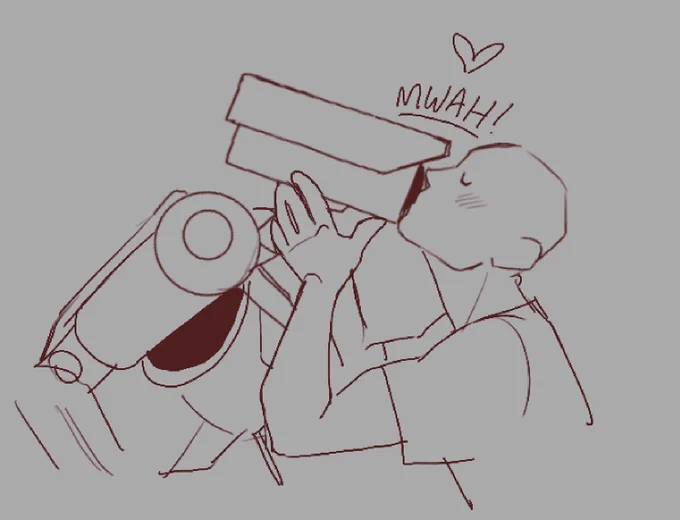 Kiss him on the lens<3
