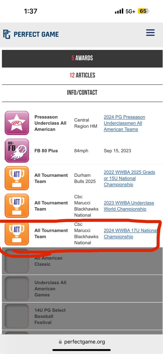 Connor Klemm (@klemm_connor) on Twitter photo Blessed to have made the <a href="/PG_Scouting/">Perfect Game Scout</a> All-Tournament team for pitching last week down in Atlanta for the WWBA tournament. @cbcnational17u <a href="/eminsh/">Eric Minshall</a> <a href="/PG_Georgia/">Perfect Game Georgia</a> Blessed to have made the <a href="/PG_Scouting/">Perfect Game Scout</a> All-Tournament team for pitching last week down in Atlanta for the WWBA tournament. @cbcnational17u <a href="/eminsh/">Eric Minshall</a> <a href="/PG_Georgia/">Perfect Game Georgia</a>