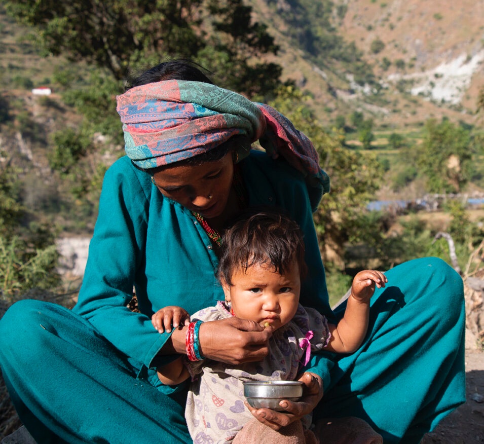 Dhandevi lives in Mugu with her husband and daughter, she recently became a member of the Mugu Livelihood Phase Farmers’ Group.

Here, she learnt various ways in which to prepare nutritious food and discovered the importance of regular health check-ups.

#PhaseWorldwide