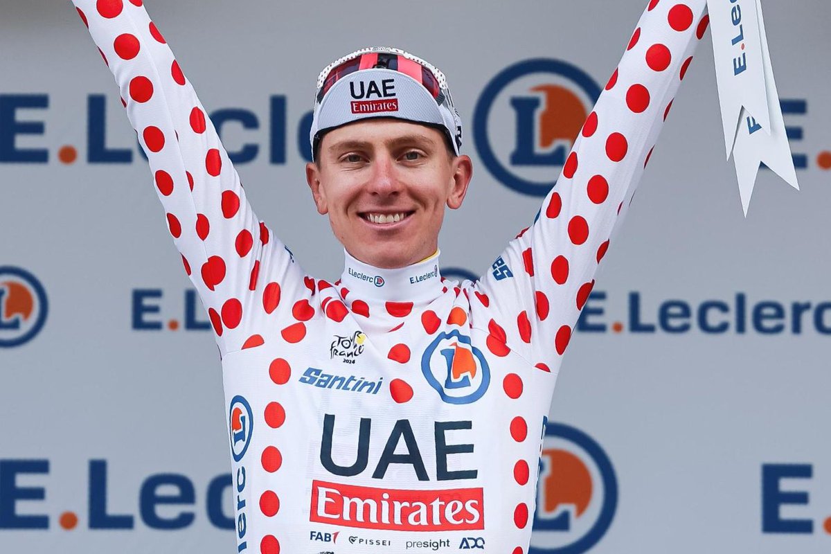Maillot à Pois E.Leclerc (@maillotapois) on Twitter photo ⚪️🔴 RT & follow pour tenter de gagner un maillot à pois dédicacé par Tadej Pogacar avec <a href="/SANTINI_SMS/">Santini Cycling</a>
⚪️🔴 RT & follow for the chance to win a <a href="/TamauPogi/">Tadej Pogačar</a> polka dot jersey with <a href="/SANTINI_SMS/">Santini Cycling</a>
#TDF2024 ⚪️🔴 RT & follow pour tenter de gagner un maillot à pois dédicacé par Tadej Pogacar avec <a href="/SANTINI_SMS/">Santini Cycling</a>
⚪️🔴 RT & follow for the chance to win a <a href="/TamauPogi/">Tadej Pogačar</a> polka dot jersey with <a href="/SANTINI_SMS/">Santini Cycling</a>
#TDF2024