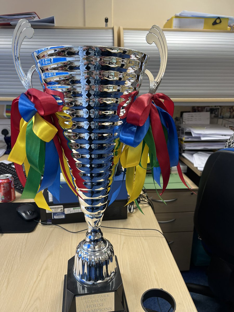 Lodge Park Academy (@lodgeparkacad) on Twitter photo <a href="/lodgeparkacad/">Lodge Park Academy</a> We are looking forward to awarding this cup for the first time - the House Championship Cup. Who will be the winners? What colour ribbons will be left on? The Big Reveal is on Monday. Looking forward to it. <a href="/lodgeparkacad/">Lodge Park Academy</a> We are looking forward to awarding this cup for the first time - the House Championship Cup. Who will be the winners? What colour ribbons will be left on? The Big Reveal is on Monday. Looking forward to it.