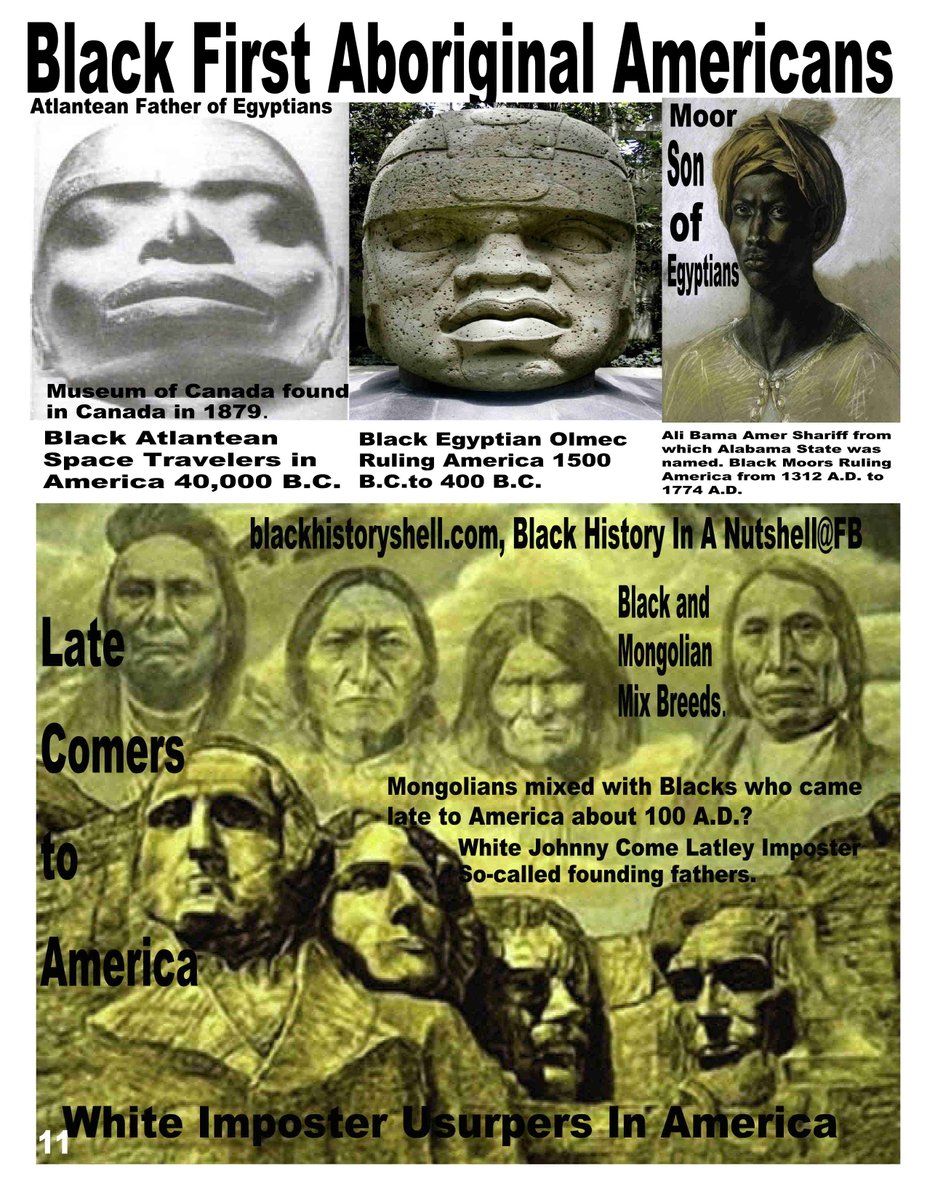 Math7Science's tweet image. BLACKS ARE THE ABORIGINAL FOUNDERS FATHERS OF AMERICA