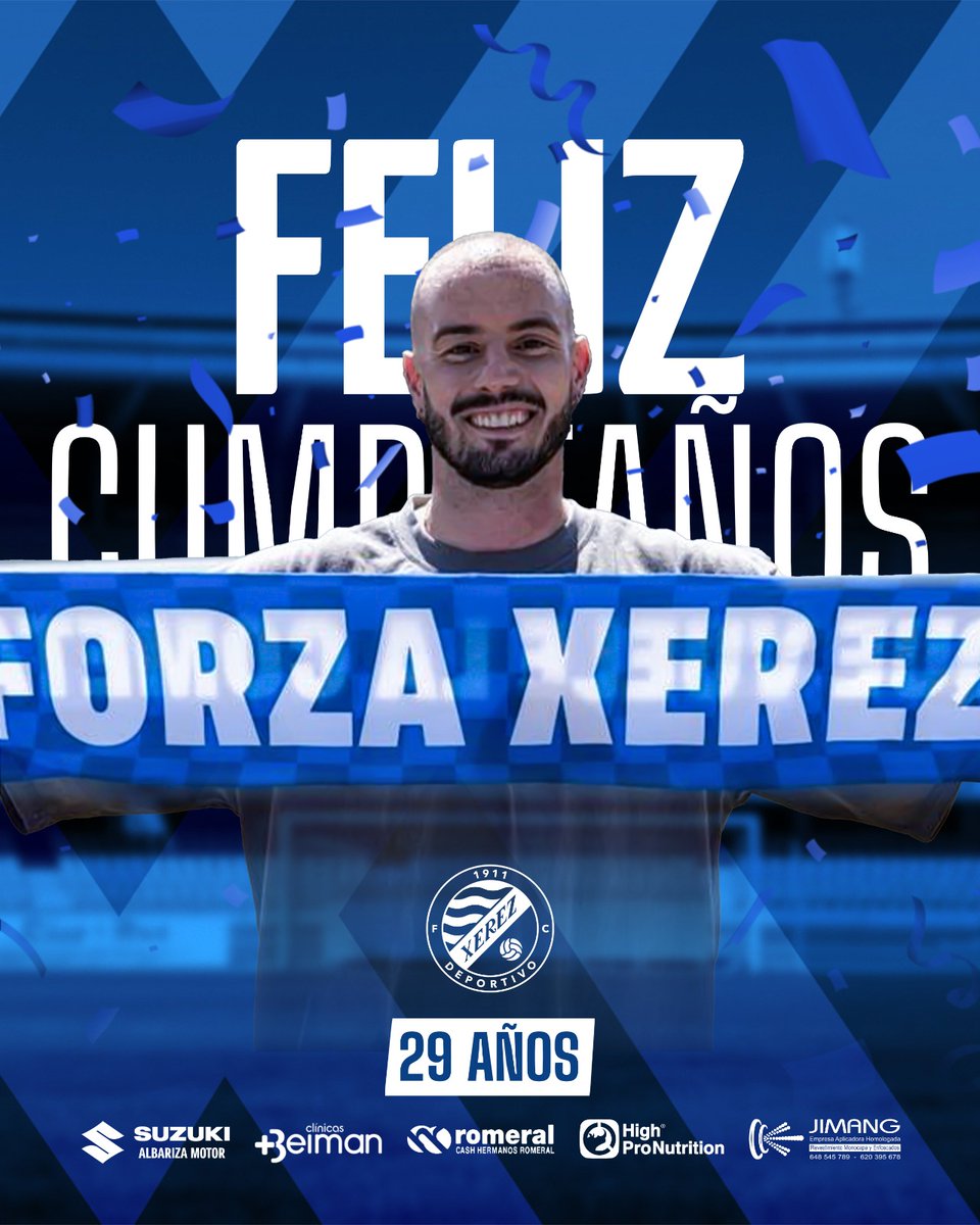 💙🥳 Hoy estamos de celebración.

🎂 ¡Felices 2️⃣9️⃣, <a href="/7Jacobo/">Jacobo</a>!

#TuVasMarcandoMiCamino