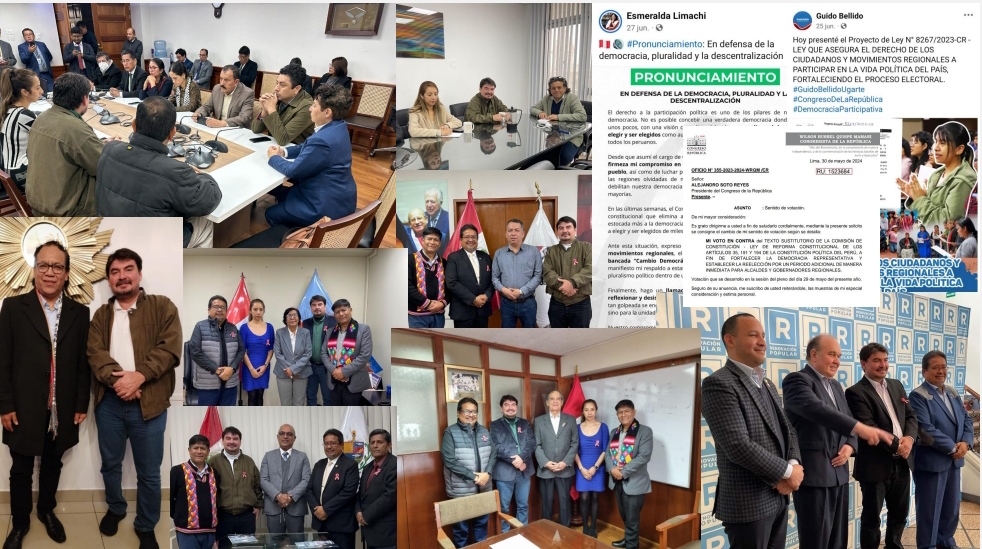Asociación de Movimientos Regionales del Perú (@movregionales) on Twitter photo <a href="/MovRegionales/">Asociación de Movimientos Regionales del Perú</a>, mediante diálogo, logran entendimientos con miembros y bancadas del <a href="/congresoperu/">Congreso del Perú 🇵🇪</a> en defensa de la Libertad de Participación Política Descentralista.
<a href="/RPPNoticias/">RPP Noticias</a> <a href="/exitosape/">Exitosa Noticias</a> <a href="/ensustrece/">Semanario Hildebrandt en sus trece</a> <a href="/Latina_Noticias/">Latina Noticias</a> <a href="/peru21noticias/">Perú21</a> <a href="/larepublica_pe/">La República</a> <a href="/atv_noticias/">ATV Noticias</a> <a href="/canalN_/">Canal N</a> <a href="/MovRegionales/">Asociación de Movimientos Regionales del Perú</a>, mediante diálogo, logran entendimientos con miembros y bancadas del <a href="/congresoperu/">Congreso del Perú 🇵🇪</a> en defensa de la Libertad de Participación Política Descentralista.
<a href="/RPPNoticias/">RPP Noticias</a> <a href="/exitosape/">Exitosa Noticias</a> <a href="/ensustrece/">Semanario Hildebrandt en sus trece</a> <a href="/Latina_Noticias/">Latina Noticias</a> <a href="/peru21noticias/">Perú21</a> <a href="/larepublica_pe/">La República</a> <a href="/atv_noticias/">ATV Noticias</a> <a href="/canalN_/">Canal N</a>
