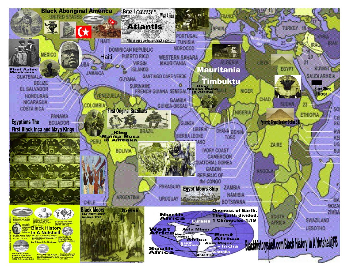 Math7Science's tweet image. BLACKS WERE THE FIRST PEIPLE OF SOUTH AMERICA.