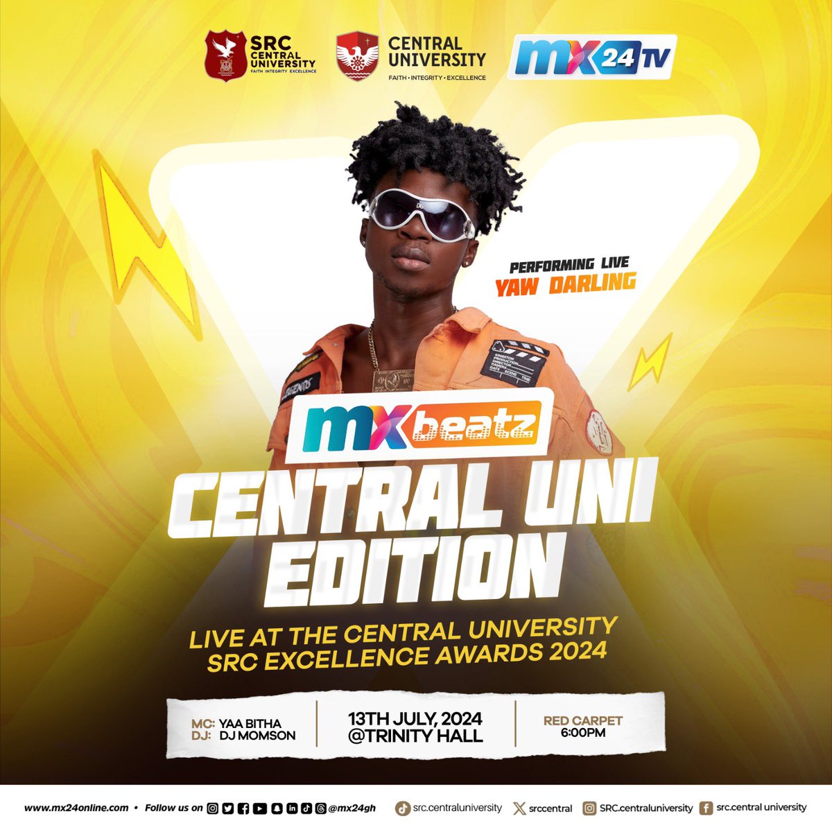 SrcCentral's tweet photo. CU Excellence Awards 2024‼️‼️

We can’t wait to see you all in your radiant and gorgeous outfits tonight as we celebrate excellence✨😍

Get live updates via our Instagram page.
Turn on our post notifications for updates 😉
#CUsrc #CUeAwards https://t.co/soP4YSZ3Bv