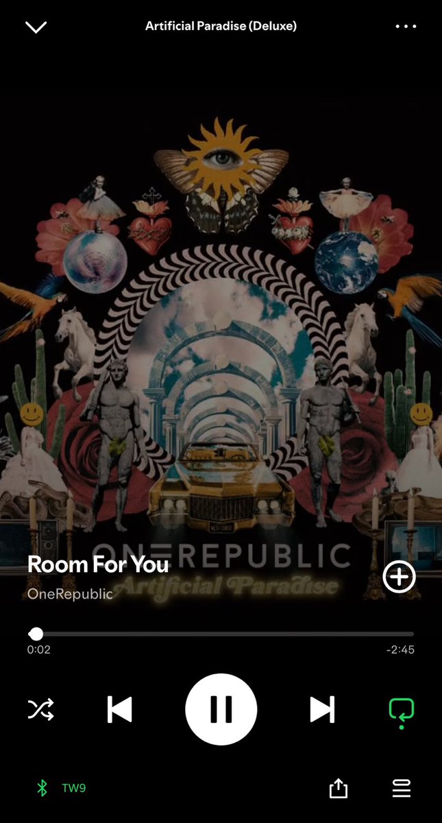 𝙈𝙮 𝙛𝙖𝙫𝙤𝙧𝙞𝙩𝙚 𝙗𝙖𝙣𝙙 𝙣𝙚𝙫𝙚𝙧 𝙙𝙞𝙨𝙖𝙥𝙥𝙤𝙞𝙣𝙩𝙨. ✨
Congrats on the release! 
I think "Room For You" is my favorite! 🥰

Looking forward to seeing you again in September and on the upcoming tour! <a href="/OneRepublic/">ONEREPUBLIC</a> <a href="/RyanTedder/">Ryan Tedder</a>
