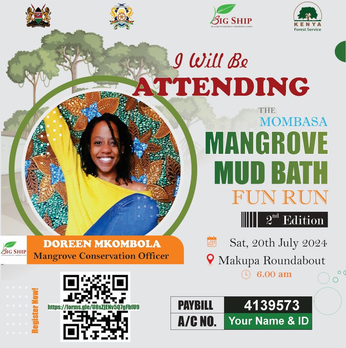 It's a definate thrill to run for a green world.
They say a green world is a sign of a good social order in the society. 

Let's run for a greener world, for us and our future generation.
#MangroveFunRun2024
#MangroveFunRun
#Run4Mangroves
#WorldMangroveDay2024
