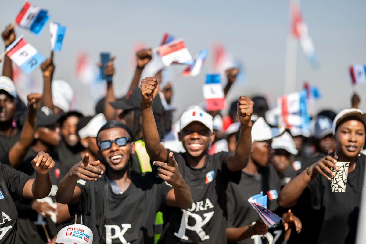 “Our unity was lost for many years, today we are united once again, and for good.  We are here in big numbers because of that unity. We are united by our collective duty to rebuild this country without leaving anyone behind. What also demonstrates our unity,  is the fact that