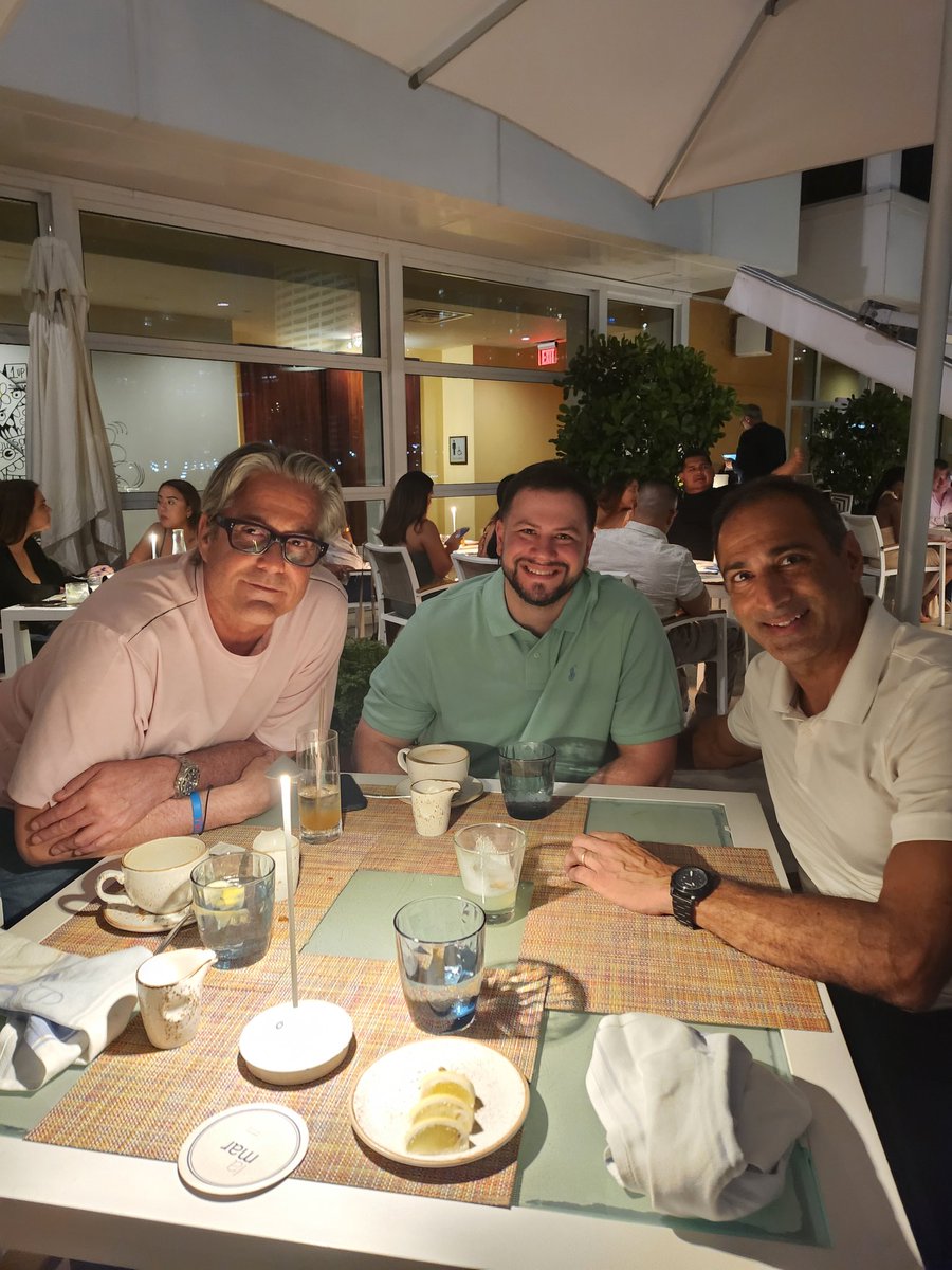 ChromeFund's tweet photo. Great time last night at #LaMar @diegooka at the @MO_HOTELS https://t.co/8kTMA9IRIV