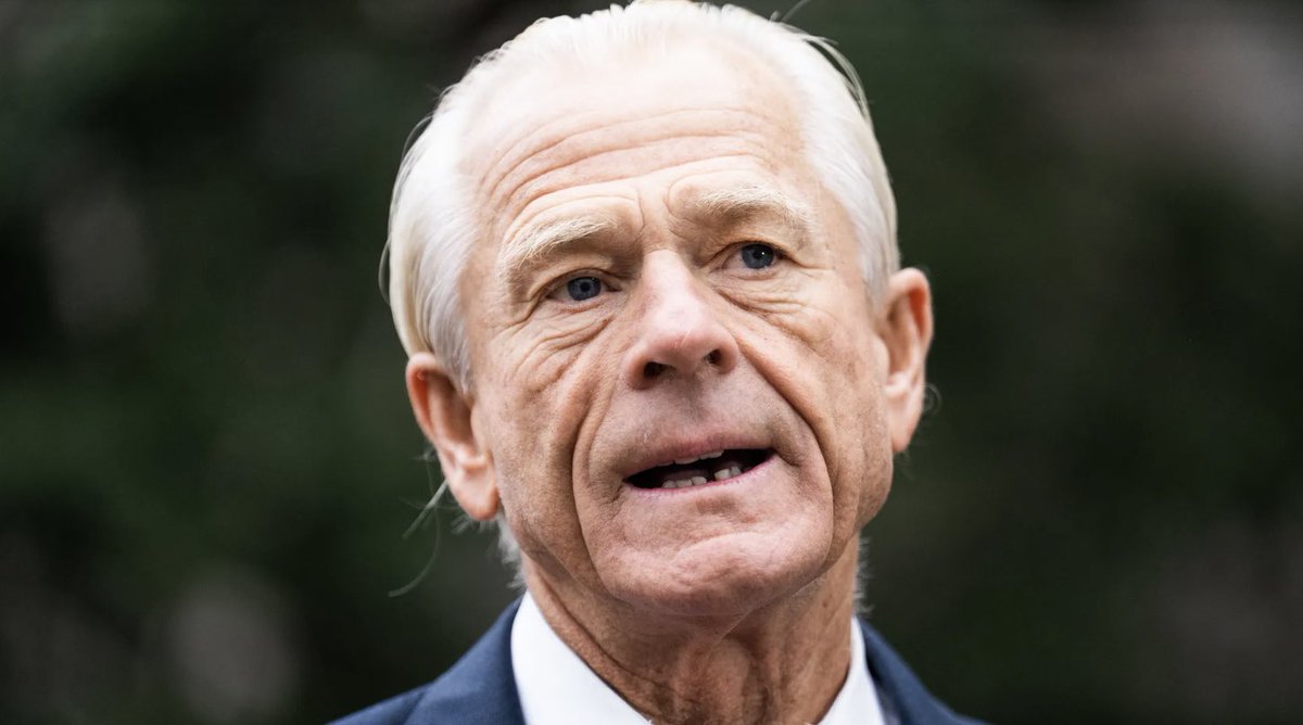 joncoopertweets's tweet photo. Peter Navarro is currently in prison, but he’s expected to speak at next week’s Republican National Convention just a few hours after his release.

Is ANYONE surprised? 🤨 https://t.co/o5y1swiUeh