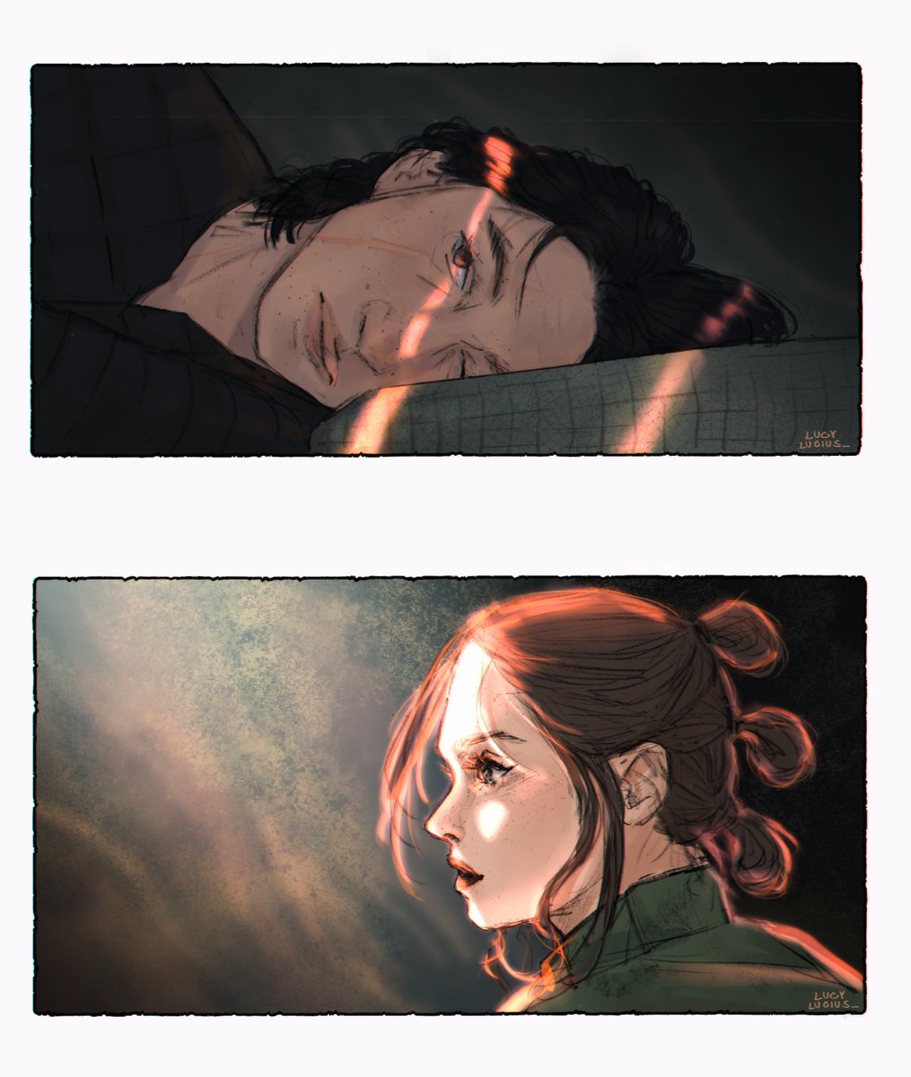 lucylucius_'s tweet photo. in the cracks of light i dreamed of you 
#reylo https://t.co/96cizaK6DF