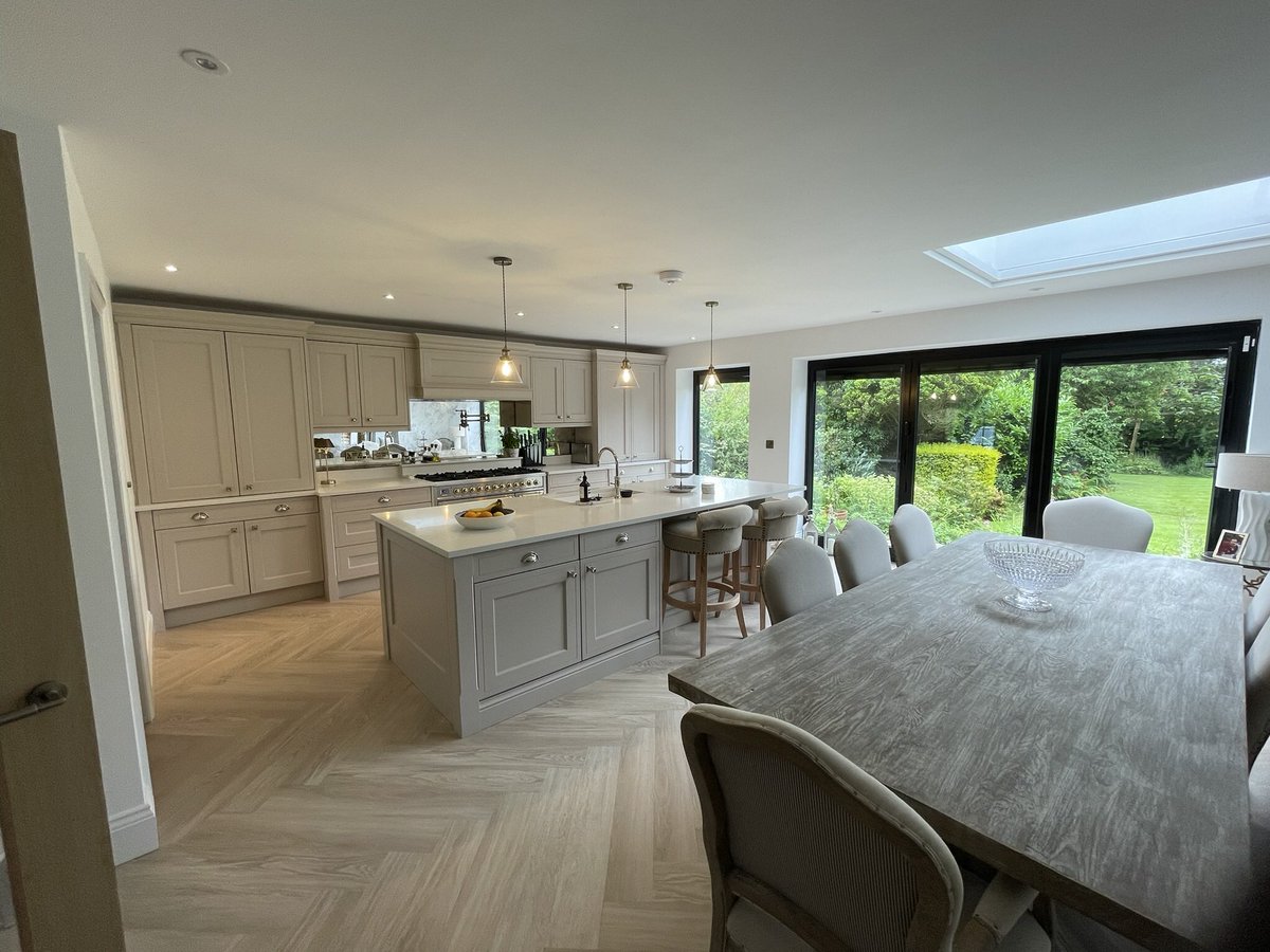 Loving our latest renovation.   Designed, crafted installed by Milford Kitchens of Staffordshire